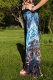 WATER DRAGON FLARE PANTS
