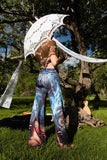 WATER DRAGON FLARE PANTS
